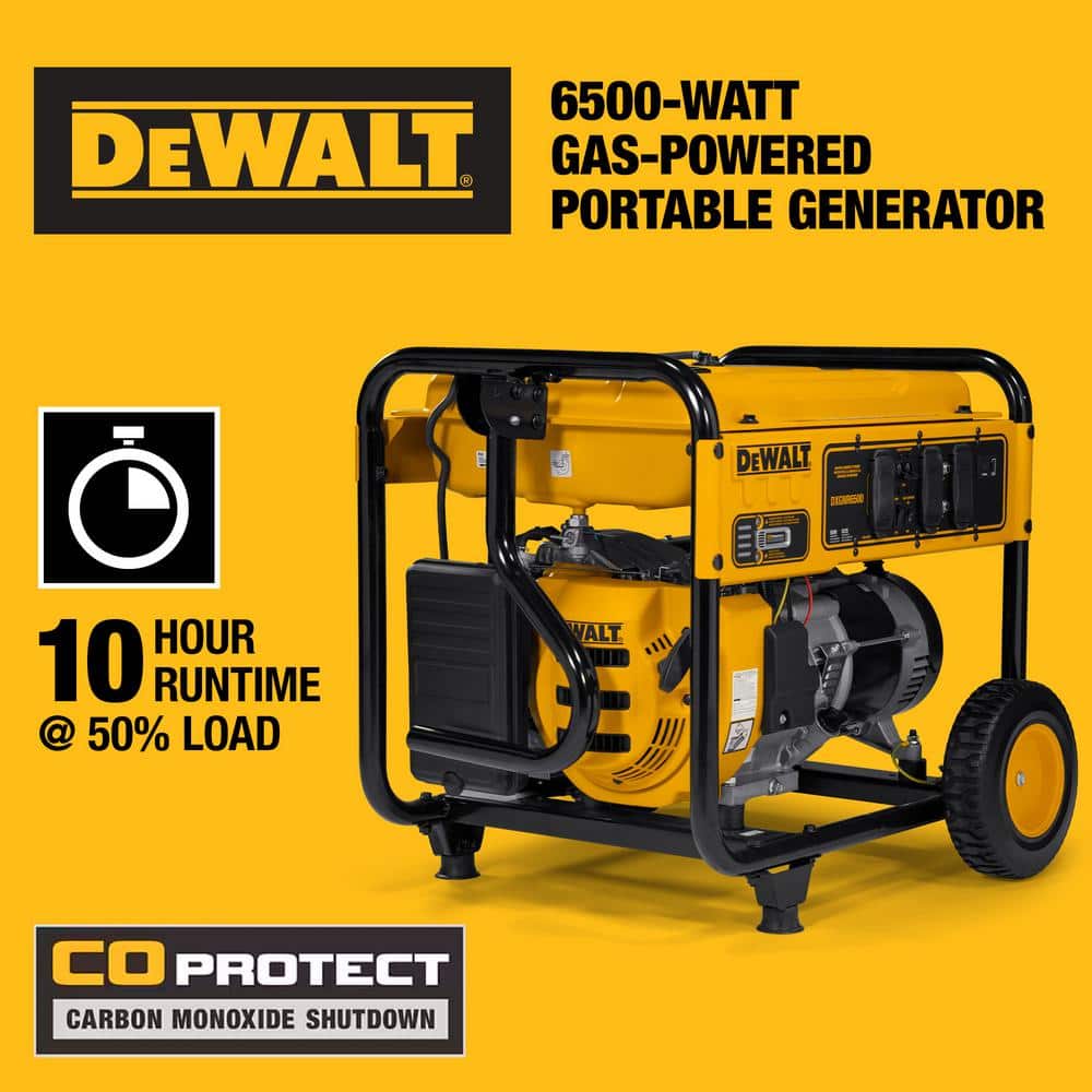 d Dewalt - Brandclub - 8125 / 6500- Watt Gas Powered Portable