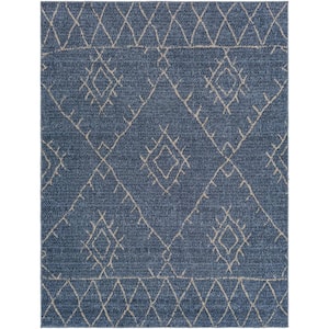 Delphi Blue 8 ft. x 10 ft. Indoor Area Rug