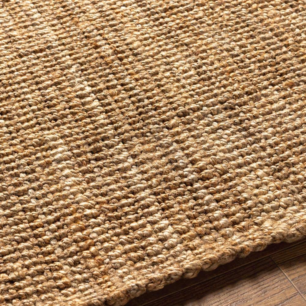 Calla Natural Hand-Woven Jute Area Rug, 2'2" x 3'9"