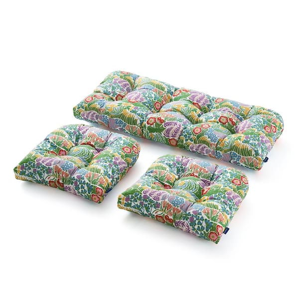 Patio cushion set of 3 sale