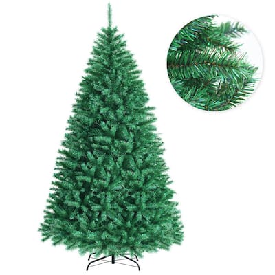 Mr Crimbo 6ft Mixed Pine Artificial Christmas Tree Realistic Indoor Decoration