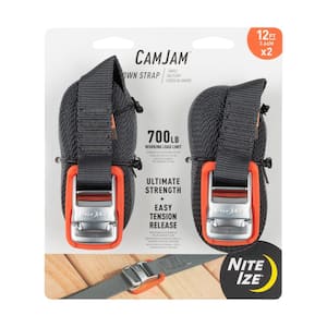 CamJam 12 ft. Tie Down Strap (2-Pack)