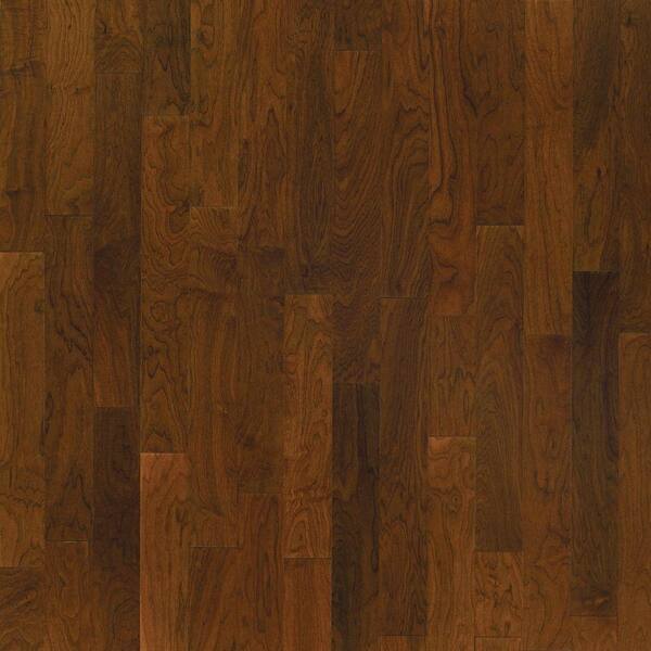Millstead Take Home Sample - Walnut Natural Glaze Engineered Click Wood Flooring - 5 in. x 7 in.