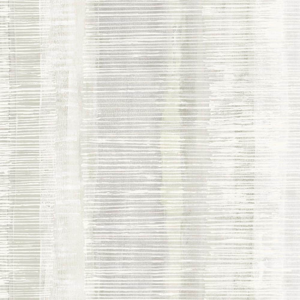Seabrook Designs Tikki Natural Ombre Ombre Gray Mist and Ivory Faux Paper Strippable Roll (Covers 60.75 sq. ft.) -  RY31000