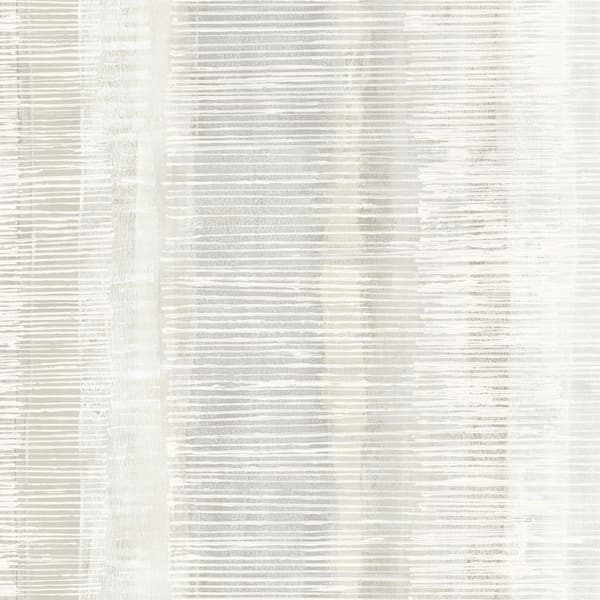 Seabrook Designs Tikki Natural Ombre Ombre Gray Mist and Ivory Faux Paper Strippable Roll (Covers 60.75 sq. ft.)