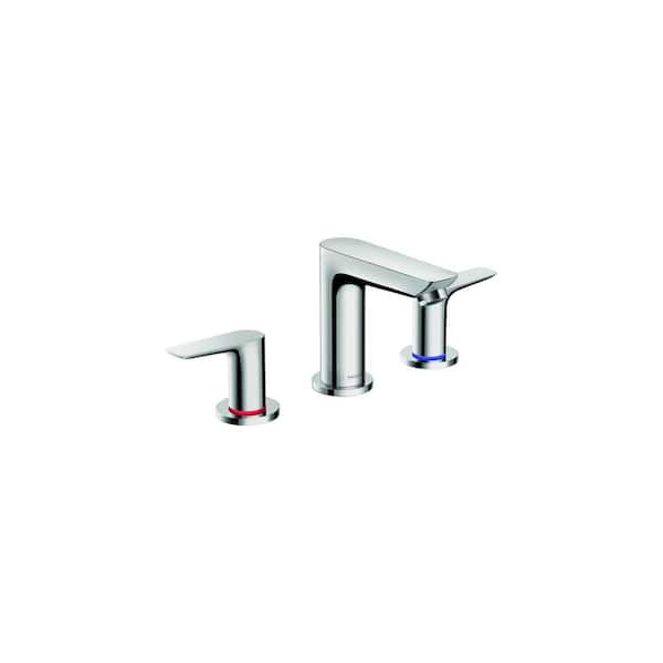 Hansgrohe Talis E 8 in. Widespread 2-Handle Bathroom Faucet in Chrome