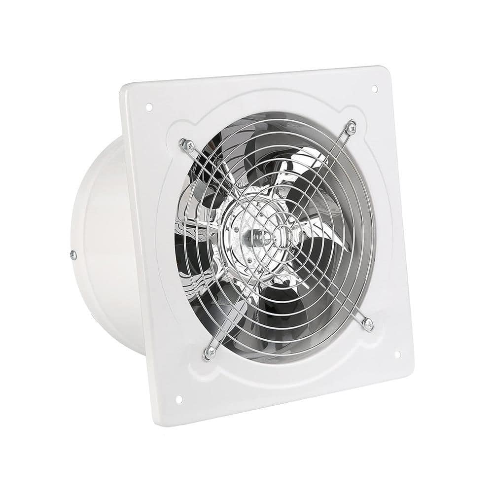 500 CFM White Electric Power Gable Mount Exhaust Fan Ventilation with Power