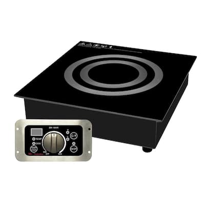 Proctor Silex Single Burner 5.5 in. Stainless Steel Black Hot Plate 34105 -  The Home Depot