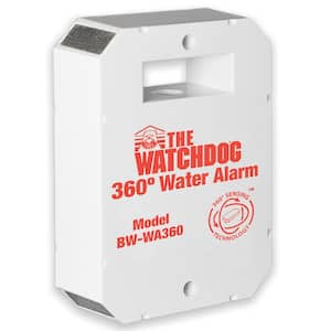 110 dB Battery Operated Water Alarm with 360 Sensing Technology