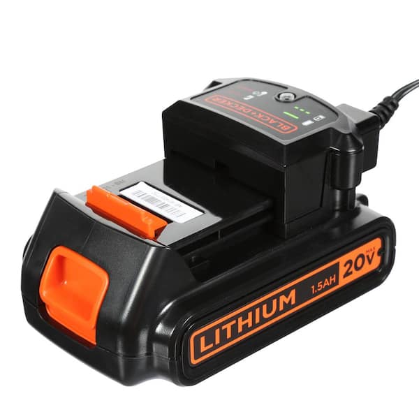 HQRP 20V Li-Ion Battery Charger fits Black and Decker BDCDE120C