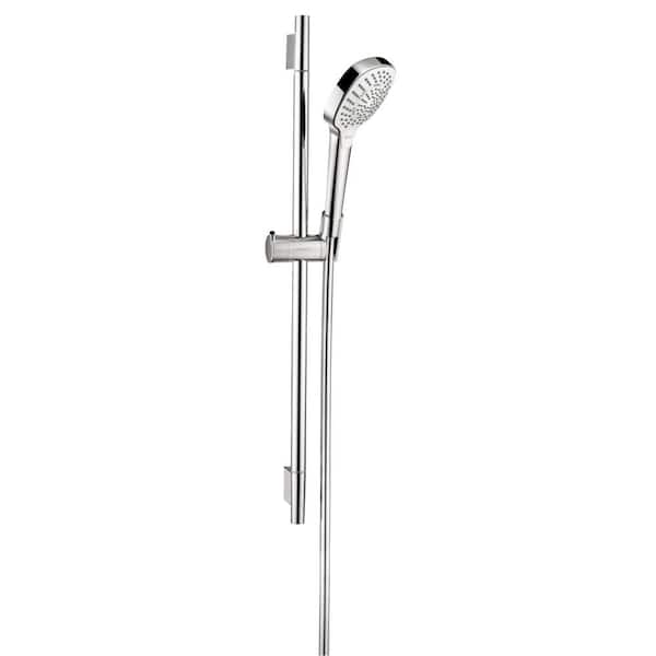 Hansgrohe Croma Select E Wall Bar Shower Set in Chrome