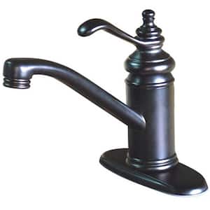 Danvers 4 in. Centerset Single-Handle High-Arc Bathroom Faucet in Oil Rubbed Bronze