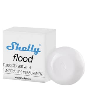 Flood, Wireless Flood Sensor with Temperature Measurement, Dripping and Leaking Alarm, Floor Heating Control