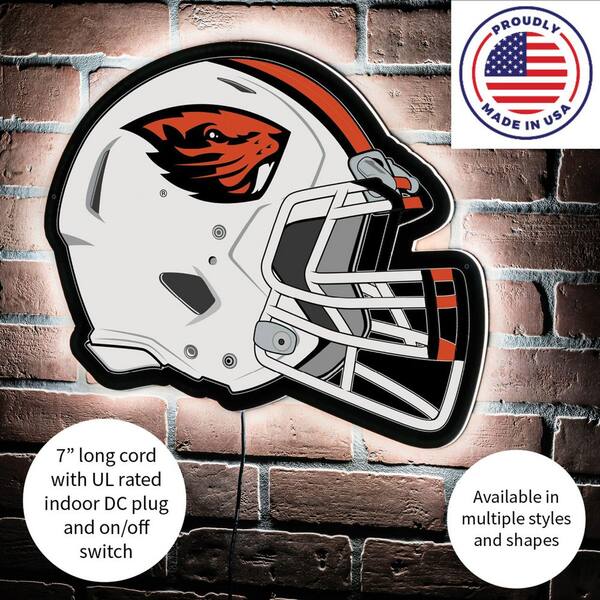 Evergreen Oregon State University Helmet 19 x 15 Plug-in