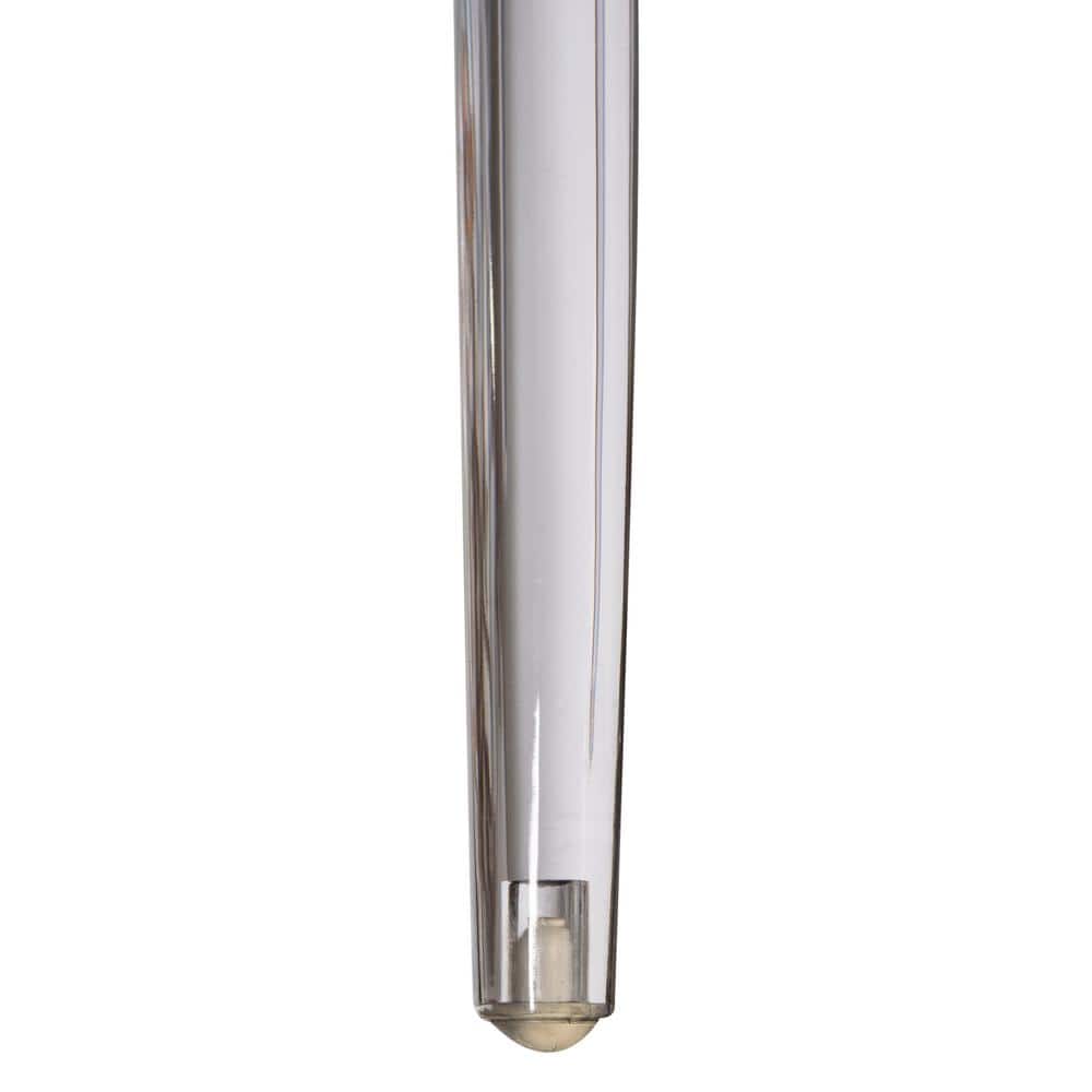 Clear Acrylic Cross Back Transparent Side Chair