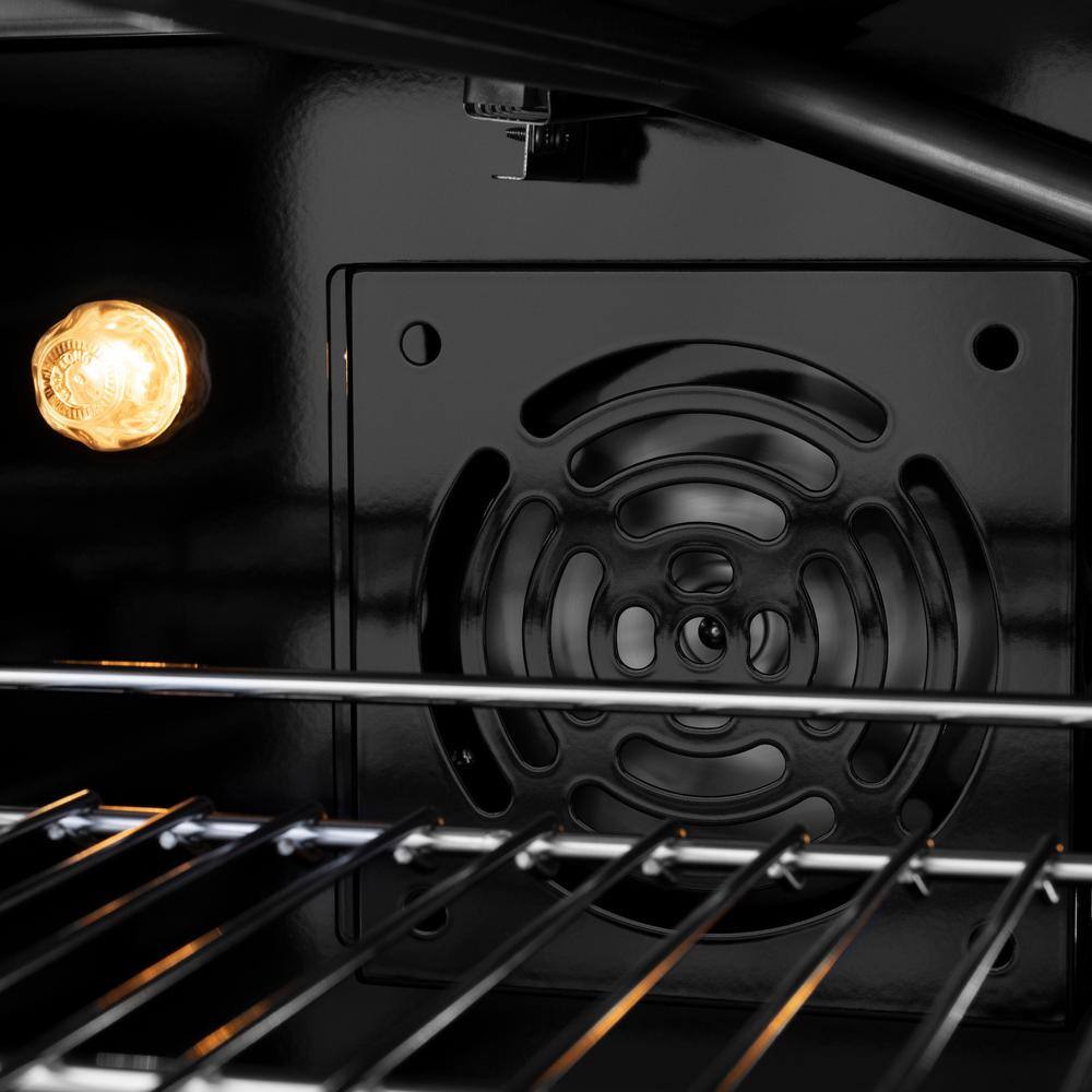ZLINE 30" Stainless Steel Freestanding Gas Range with Convection Oven