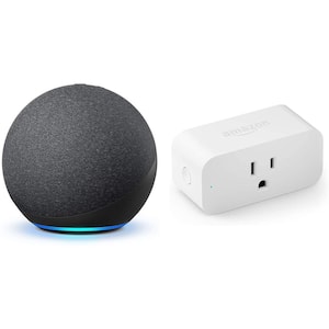 Echo Pop 1st Gen, 2023 Release Full sound compact smart speaker with  Alexa Charcoal