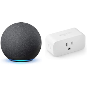 Echo (4th Gen) With premium sound, smart home hub, and Alexa  Charcoal B07XKF5RM3 - Best Buy