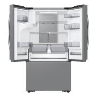 25 cu. ft. Mega Capacity 3-Door French Door Counter Depth Refrigerator with Family Hub in Stainless Steel