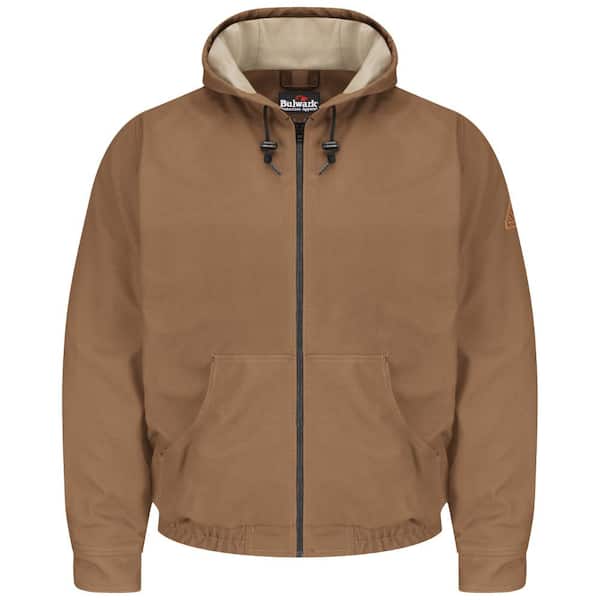 Bulwark EXCEL FR ComforTouch Men's 3X-Large Brown Duck Brown Duck Hooded Jacket
