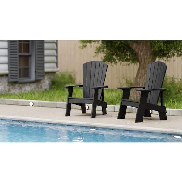 C.R.PLASTIC PRODUCTS Capterra Casual Onyx Recycled Plastic
