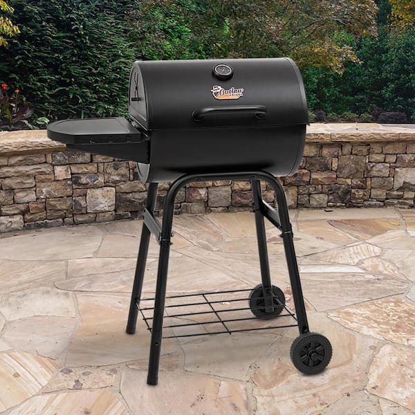 Patio Pro Charcoal Grill in Black
