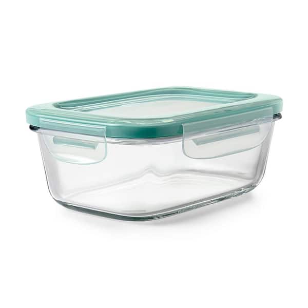 Medium Grab and Go Food Containers With Lid, 5 x 6 3/10 2