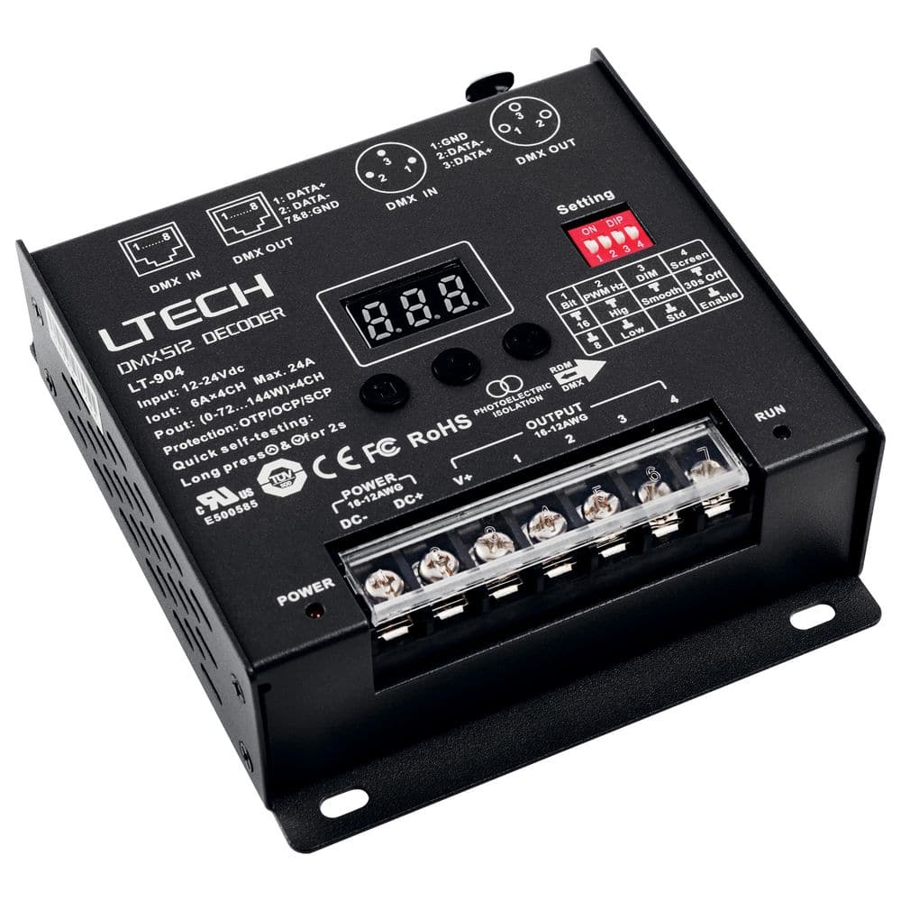 DMX 512 Decoder Led Amplifier price history on PriceWatchPro