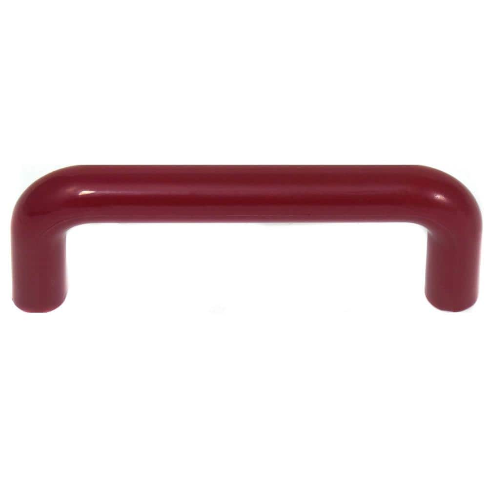 Plastics 3 in. Center to Center Red Novelty Handle Drawer Pulls (25-Pack) price history on PriceWatchPro