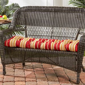 Roma Stripe Rectangle Outdoor Swing/Bench Cushion