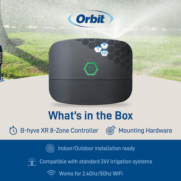 Orbit B-hyve XR 8-Zone Smart Sprinkler Controller 57985 - The Home