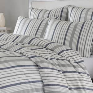 Conrad Striped Cotton Comforter Set