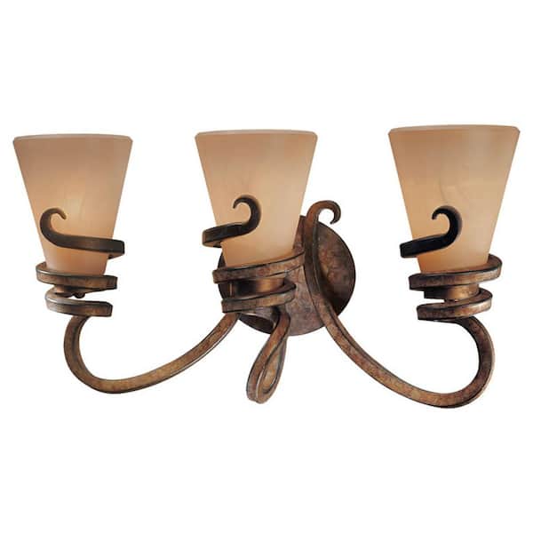 Minka Lavery Tofino Bath 3-Light Tofino Bronze Bath Light
