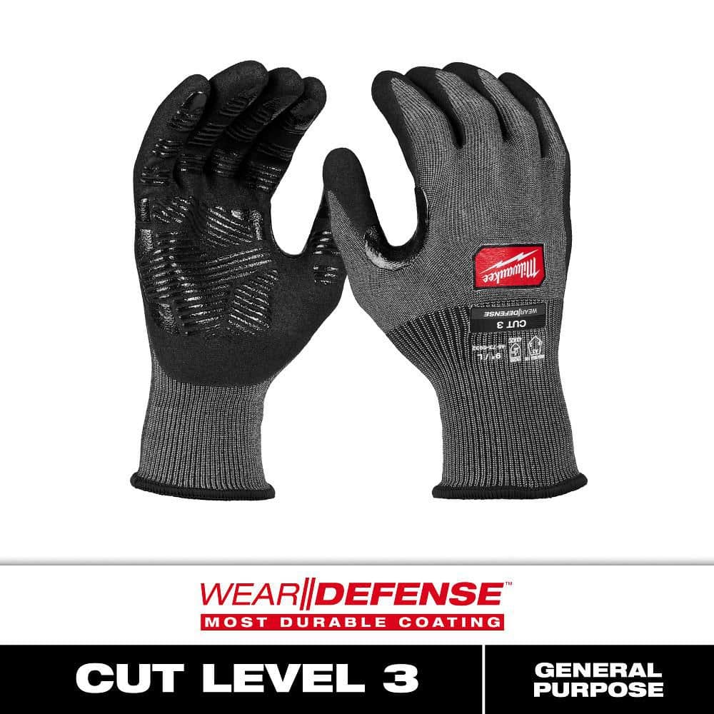 Cut Level 3 High Dexterity Nitrile Dipped Gloves w/ WEAR-DEFENSE Protection price history on PriceWatchPro