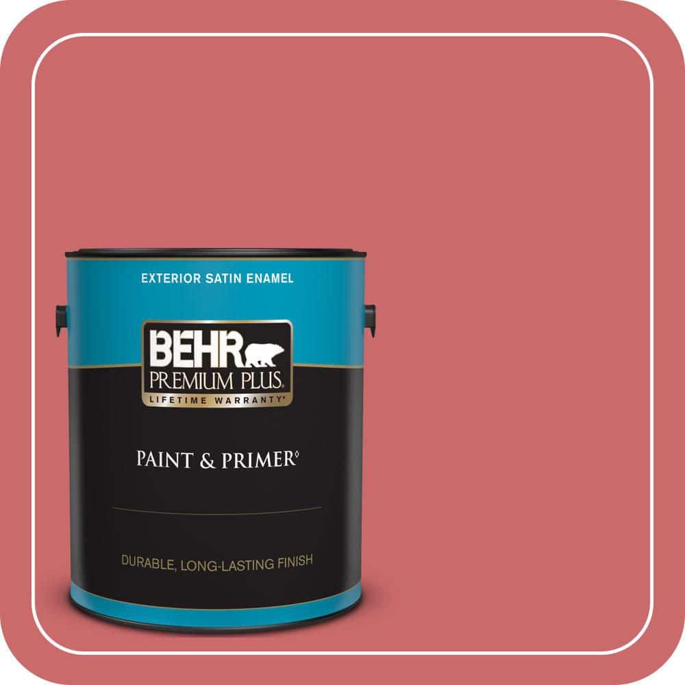 1 gal. #MQ4-02 Strawberry Wine Satin Enamel Exterior Paint & Primer price history on PriceWatchPro