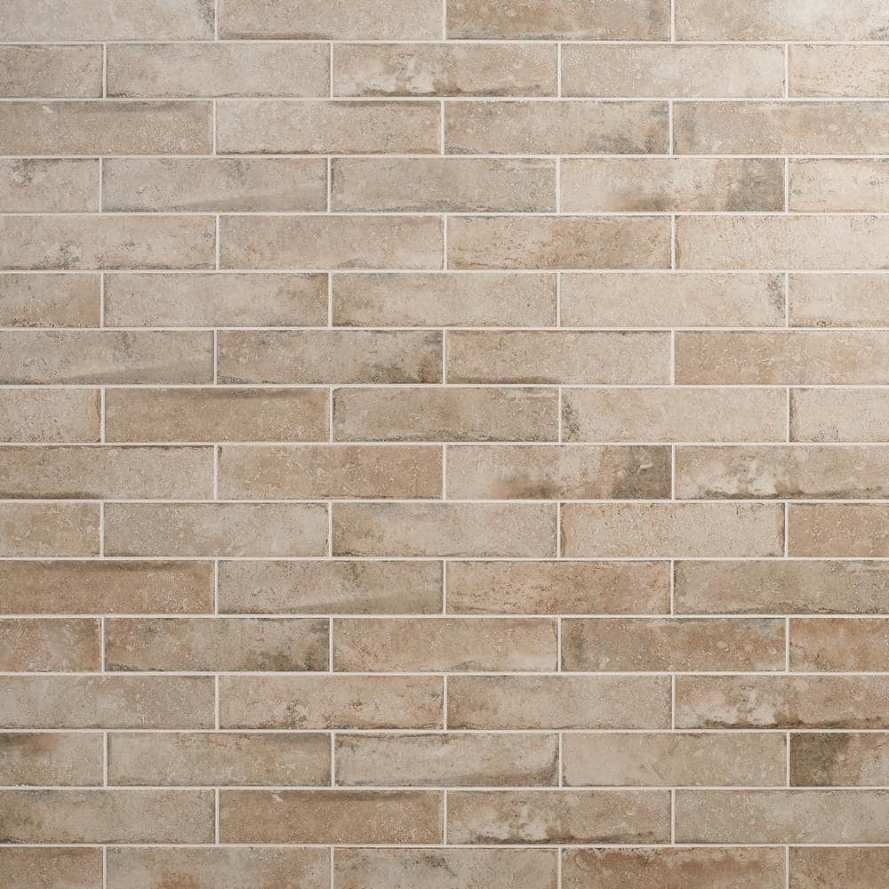 Ravello 3" x 12" Beige Natural Porcelain Tile