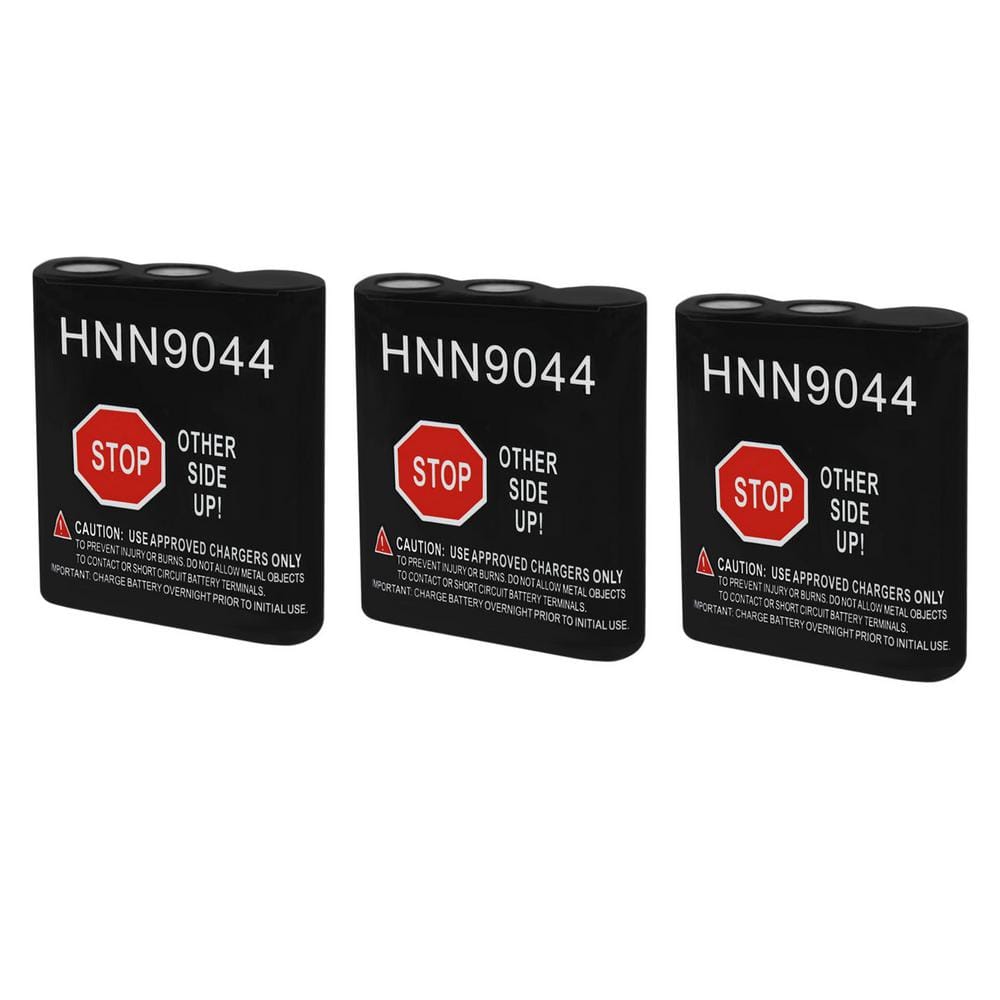 MIGHTY MAX BATTERY HNN9044 Replacement for Motorola HNN9056, HNN9056a - 3 Pack -  MAX3458899