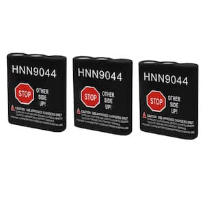 7.5V 600mAh Replacement for Motorola HNN9044A, HNN9044AR - 3 Pack