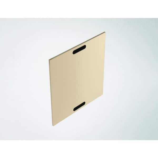 WeatherStrong Miami Buff Beige High Density Polythylene 0.63 in. x 22.5 in. x 30 in. Outdoor Kitchen Cabinet Base End Panel