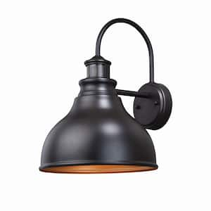 Delano Bronze Motion Sensor Dusk to Dawn Farmhouse Barn Dark Sky Outdoor Wall Light