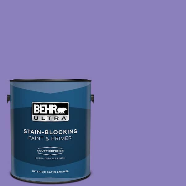 BEHR ULTRA 1 gal. #P560-5 Unimaginable Extra Durable Satin Enamel Interior Paint & Primer