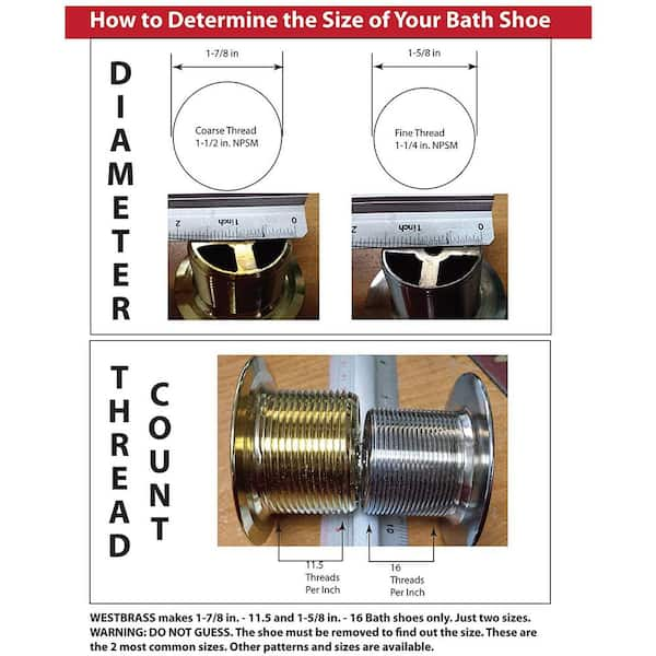 Mushroom Tip Toe Tub Trim Set with Floating Faceplate