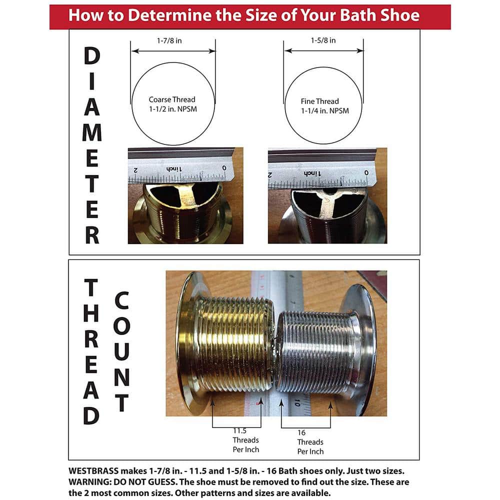 Polished Brass Tip-Toe Integrated Overflow Tub Drain Cover