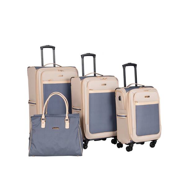 Isaac Mizrahi Ingram 4-Piece Spinner Luggage Set