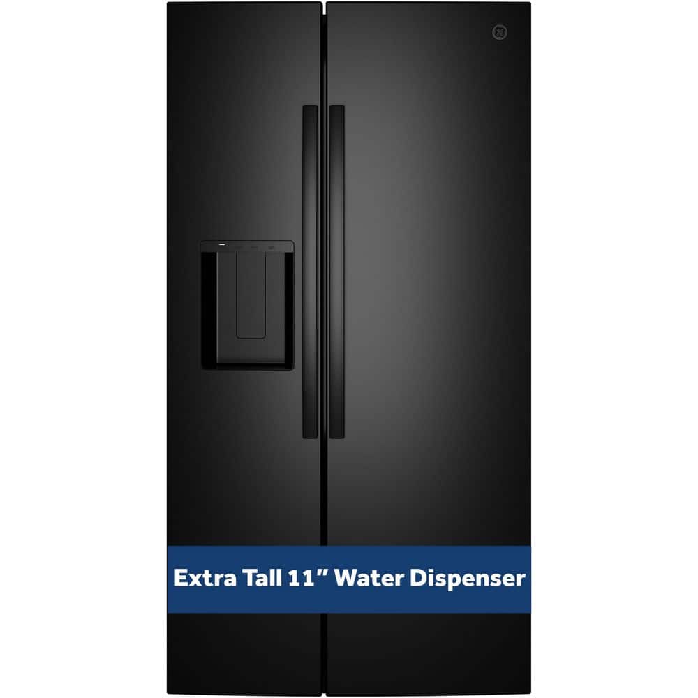 GE ENERGY STAR 36 in. 27.9 cu. ft. Side-By-Side Refrigerator in