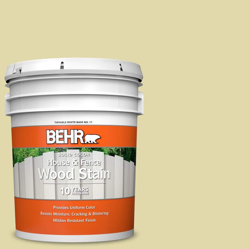 5 gal. #HDC-CT-27A Fresh Willow Solid Color House and Fence Exterior Wood S