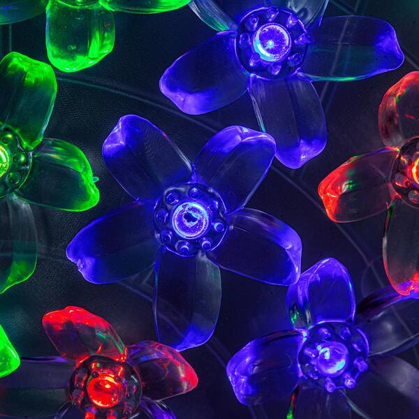 Alpine Corporation - 8 in. Dia Flashing Sphere Ornament With Multi-Colored LED Lights