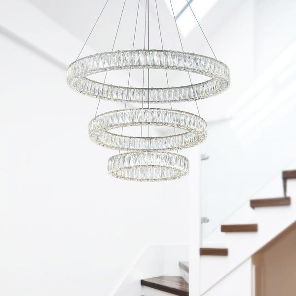 Madeline LED Chandelier With Chrome Finish