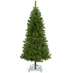 National Tree Company 7 Ft. Canadian Fir Grande Hinged Tree In Metal 