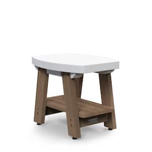 Mesa Side Table - White